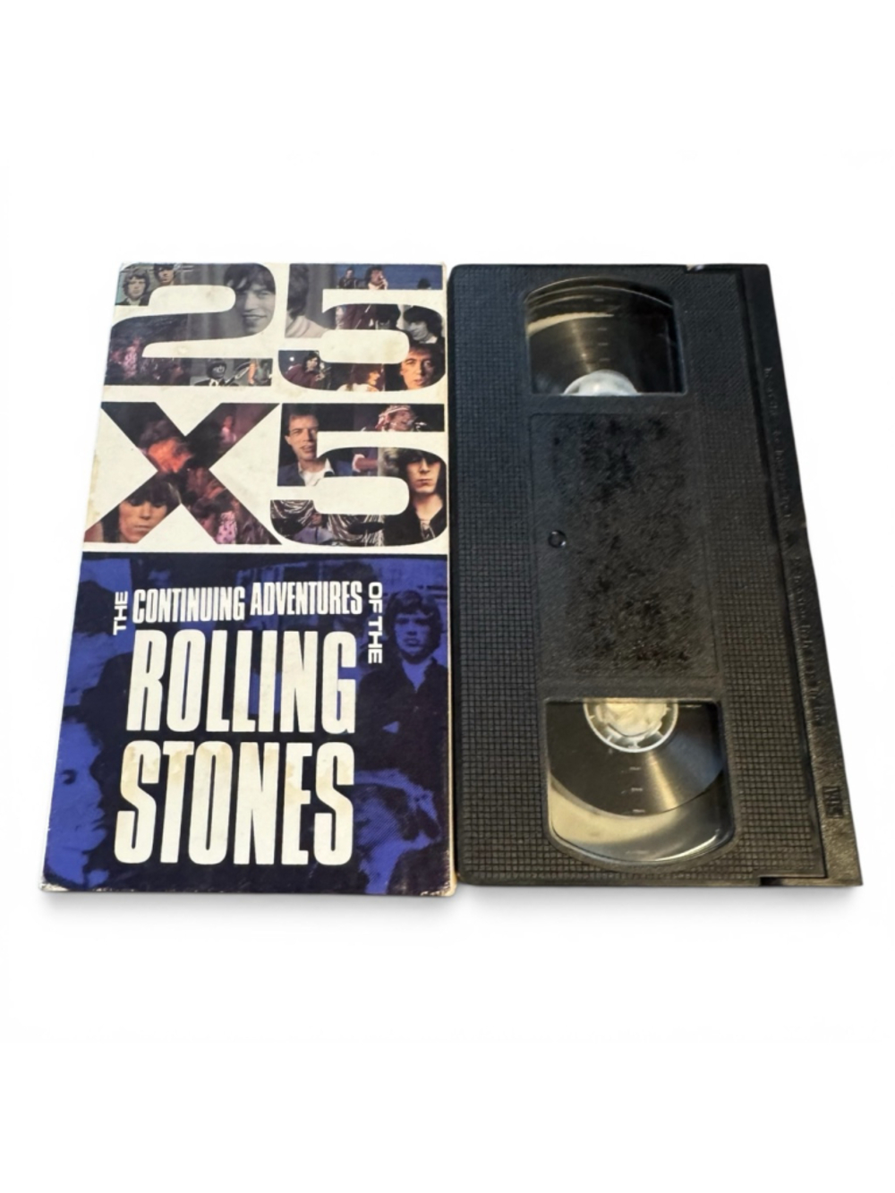 The Rolling Stones 25 X 5 The Continuing Adventures VHS Tape